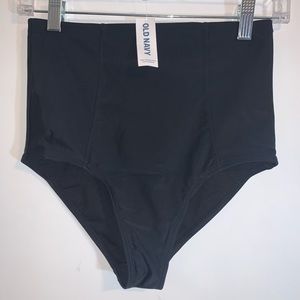 Old Navy High Waisted Black Bikini Bottom
